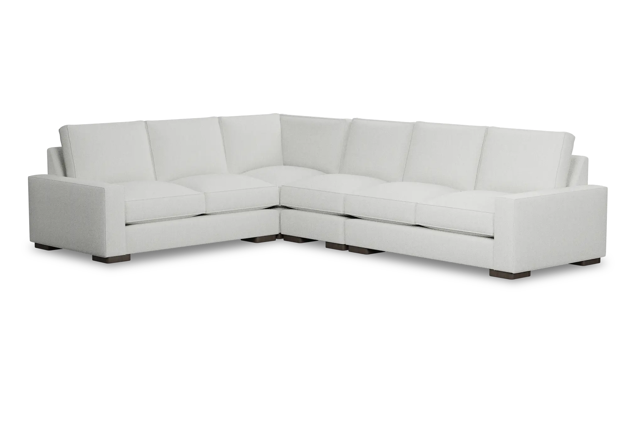 Edgewater Revenue White Medium Two-arm Sectional Edgewater Revenue White Medium Two-arm Sectional