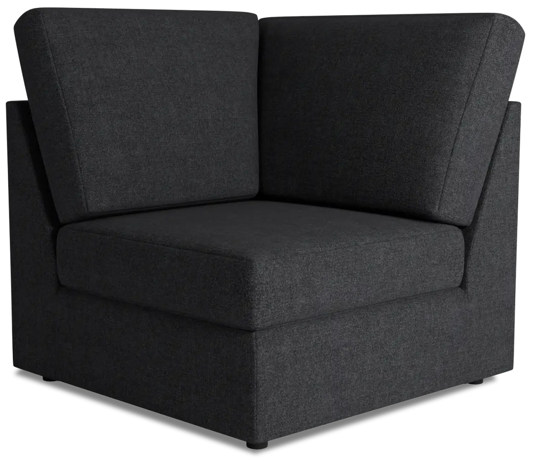 Citymod Dark Gray Fabric Wedge Citymod Dark Gray Fabric Wedge