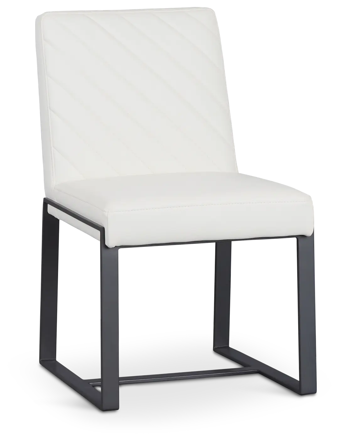 Harlem White Upholstered Side Chair Harlem White Upholstered Side Chair