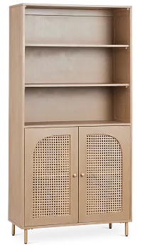 Strata Light Tone Bookcase