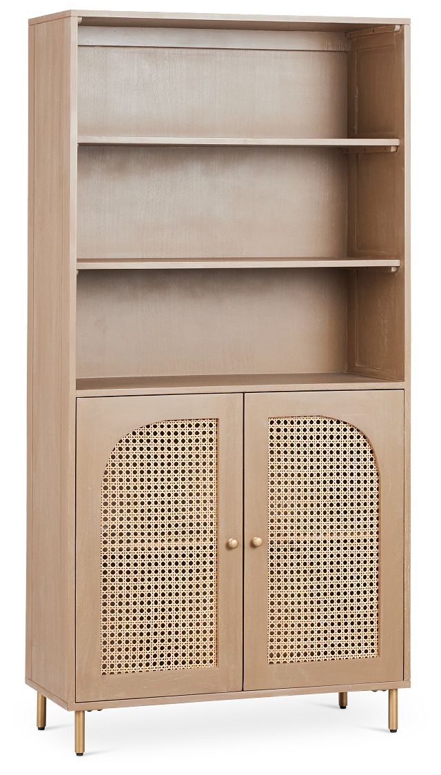 Strata Light Tone Bookcase