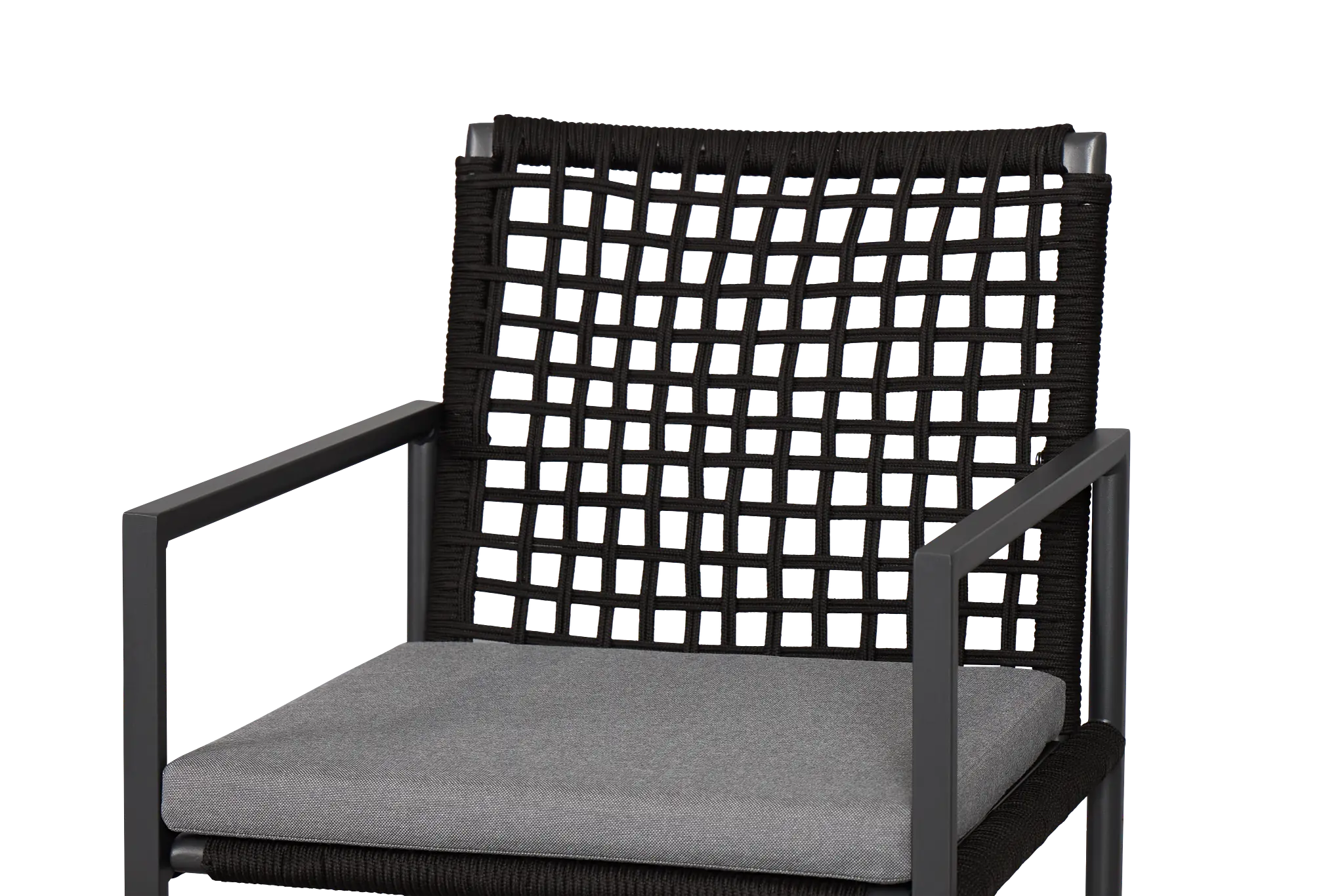 Sunrise Dark Gray Aluminum Arm Chair Sunrise Dark Gray Aluminum Arm Chair
