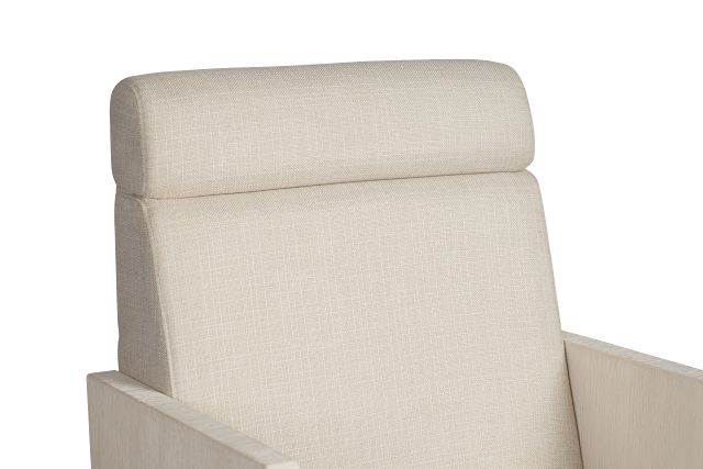 Miramar Light Tone Upholstered Arm Chair