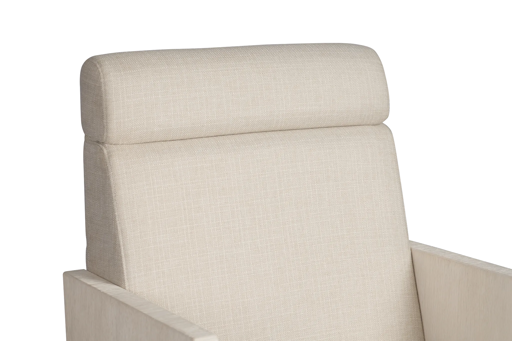 Miramar Light Tone Upholstered Arm Chair
