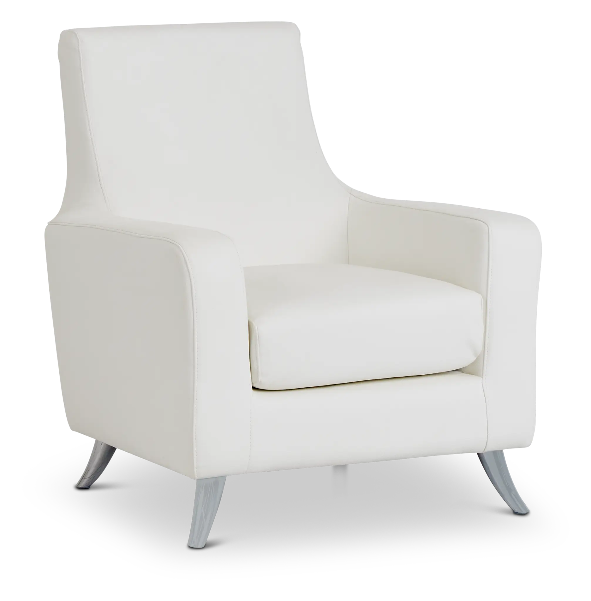 Marquez White Micro Accent Chair Marquez White Micro Accent Chair