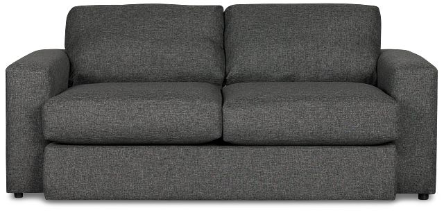 Brantley Dark Gray Fabric Loveseat