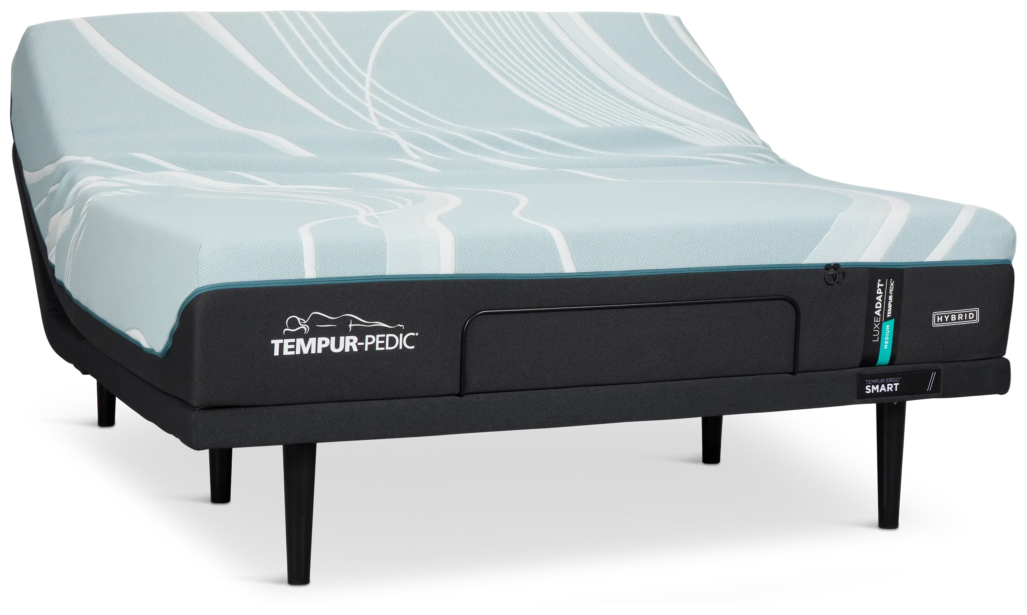 Tempur-pedic Tempur-luxeadapt Medium Hybrid Ergo Smart Adjustable Mattress Set