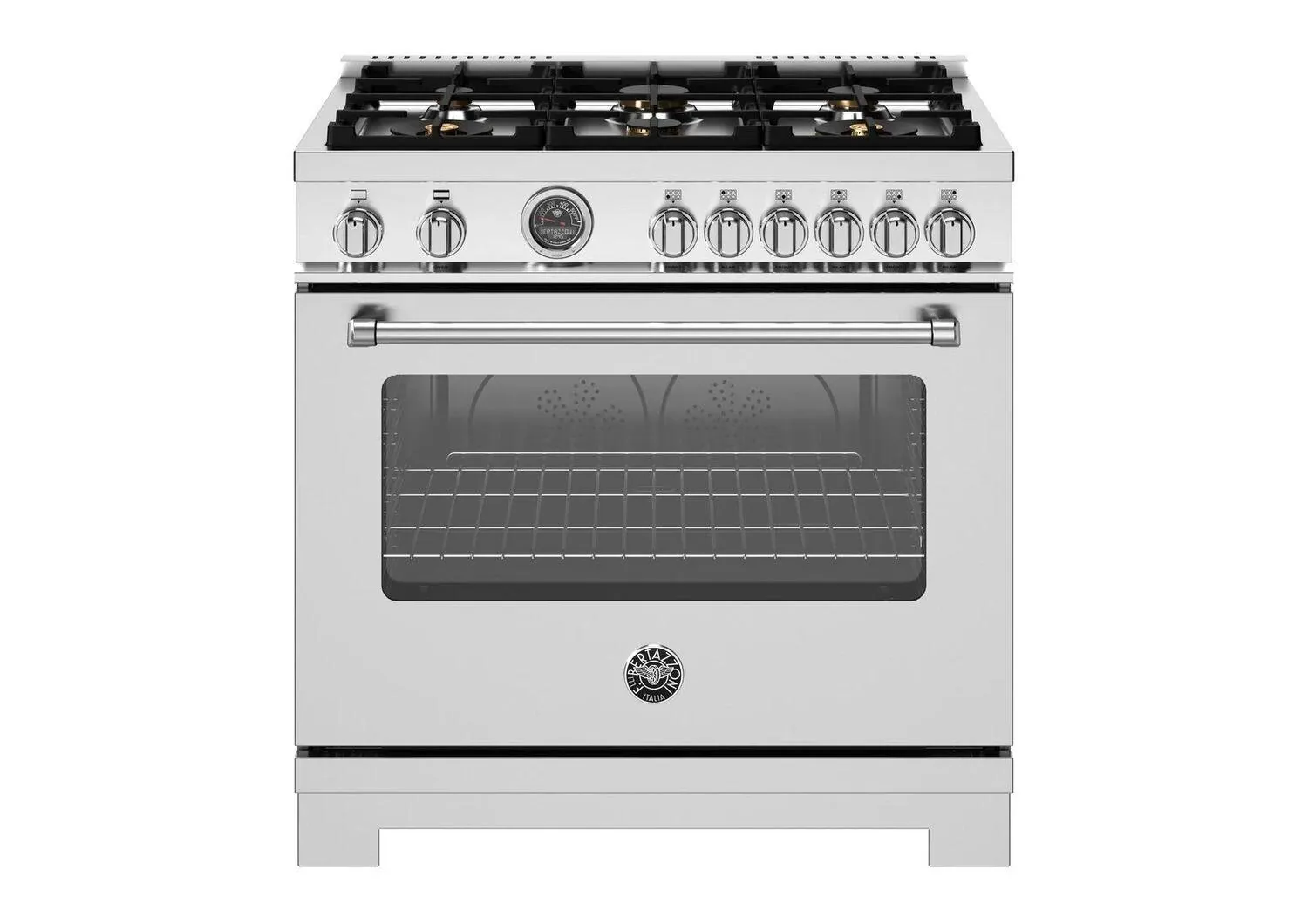 Bertazzoni 366 Series Stainless Steel 36" Propane Range