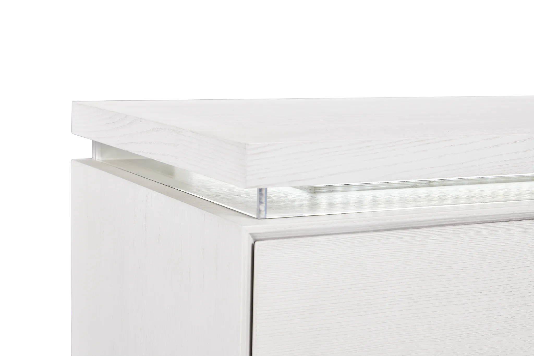 Bal Harbour White Nightstand