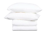 Rest & Renew Linen Blend White Duvet Set