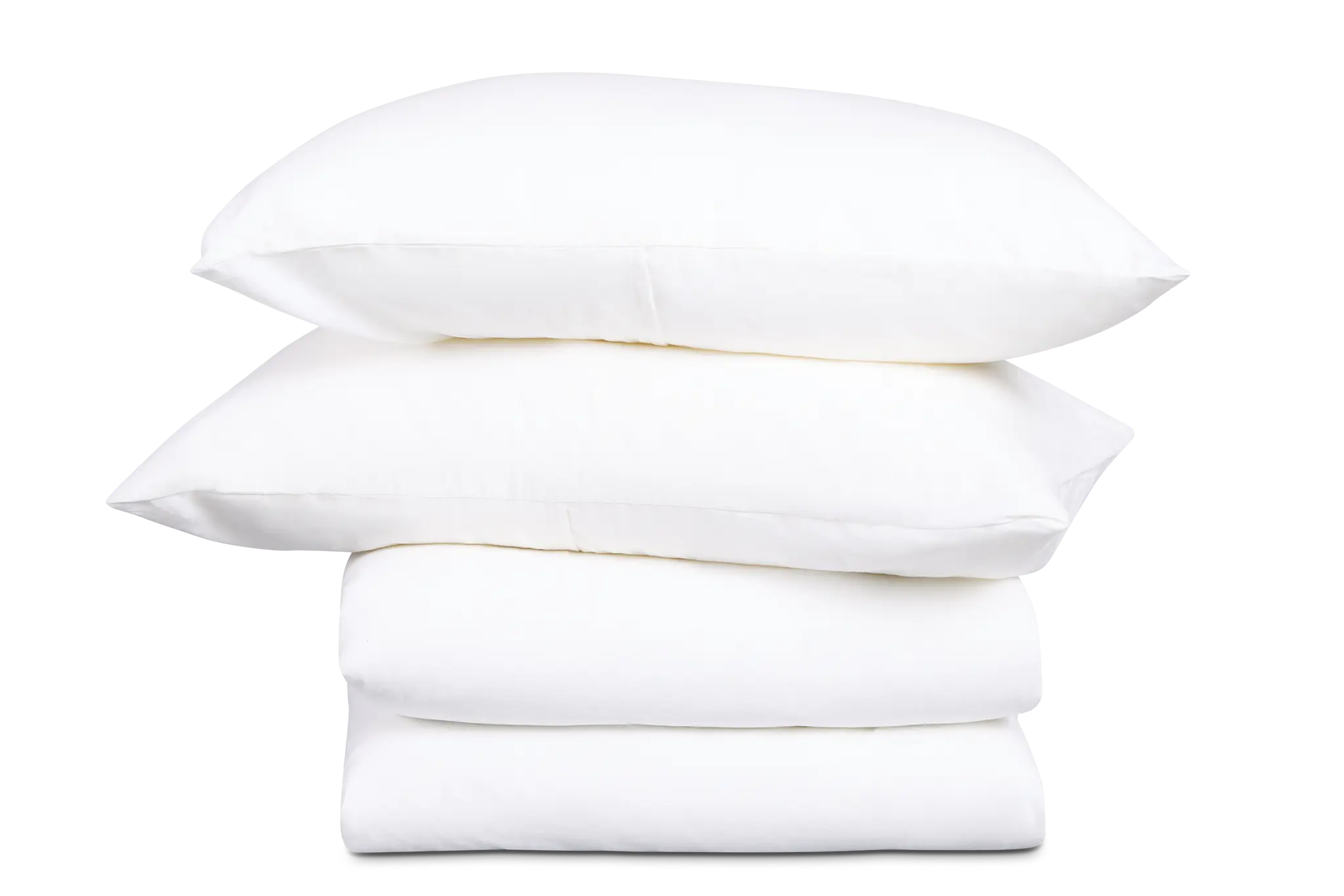 Rest & Renew Linen Blend White Duvet Set Rest & Renew Linen Blend White Duvet Set