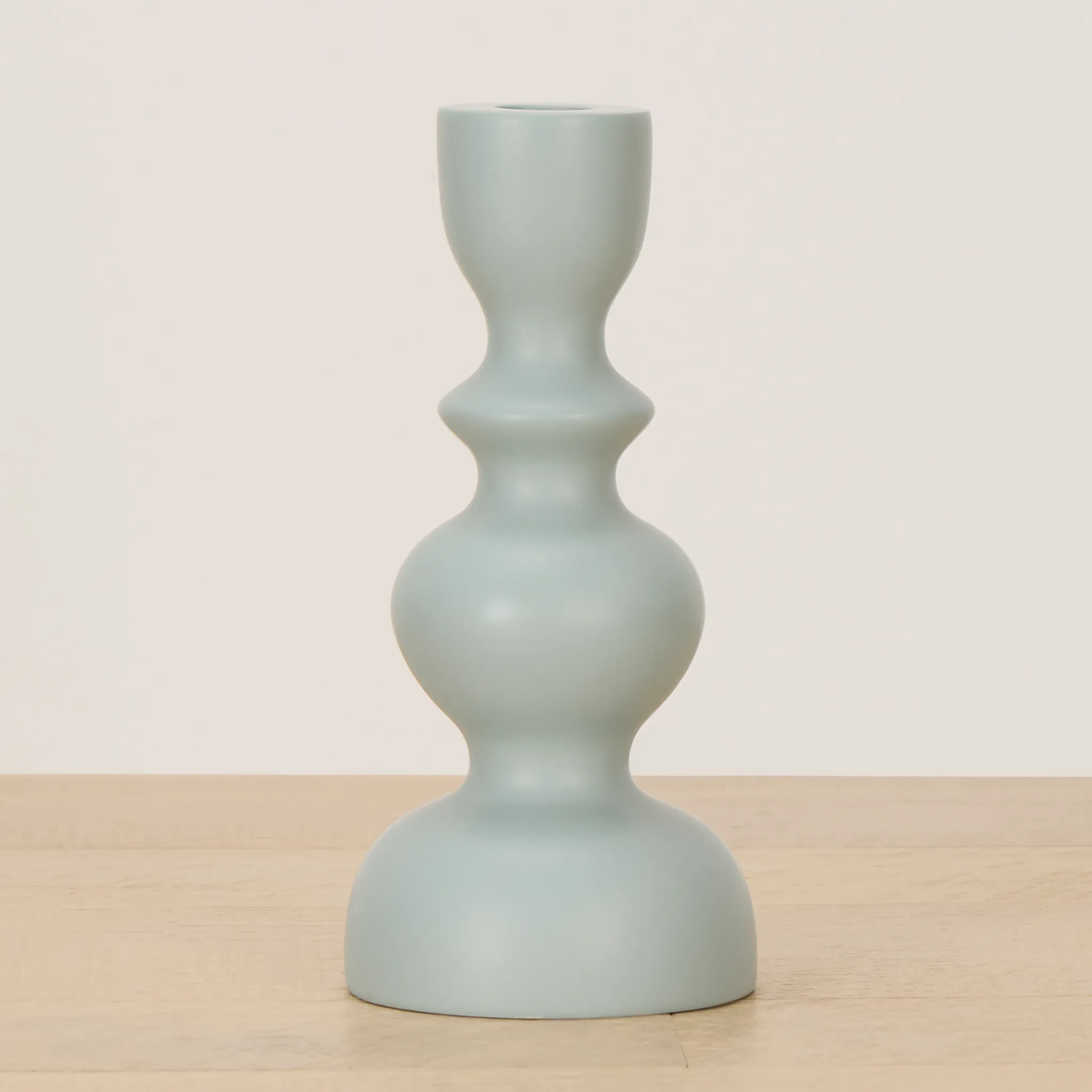 Ula Light Blue Candle Holder