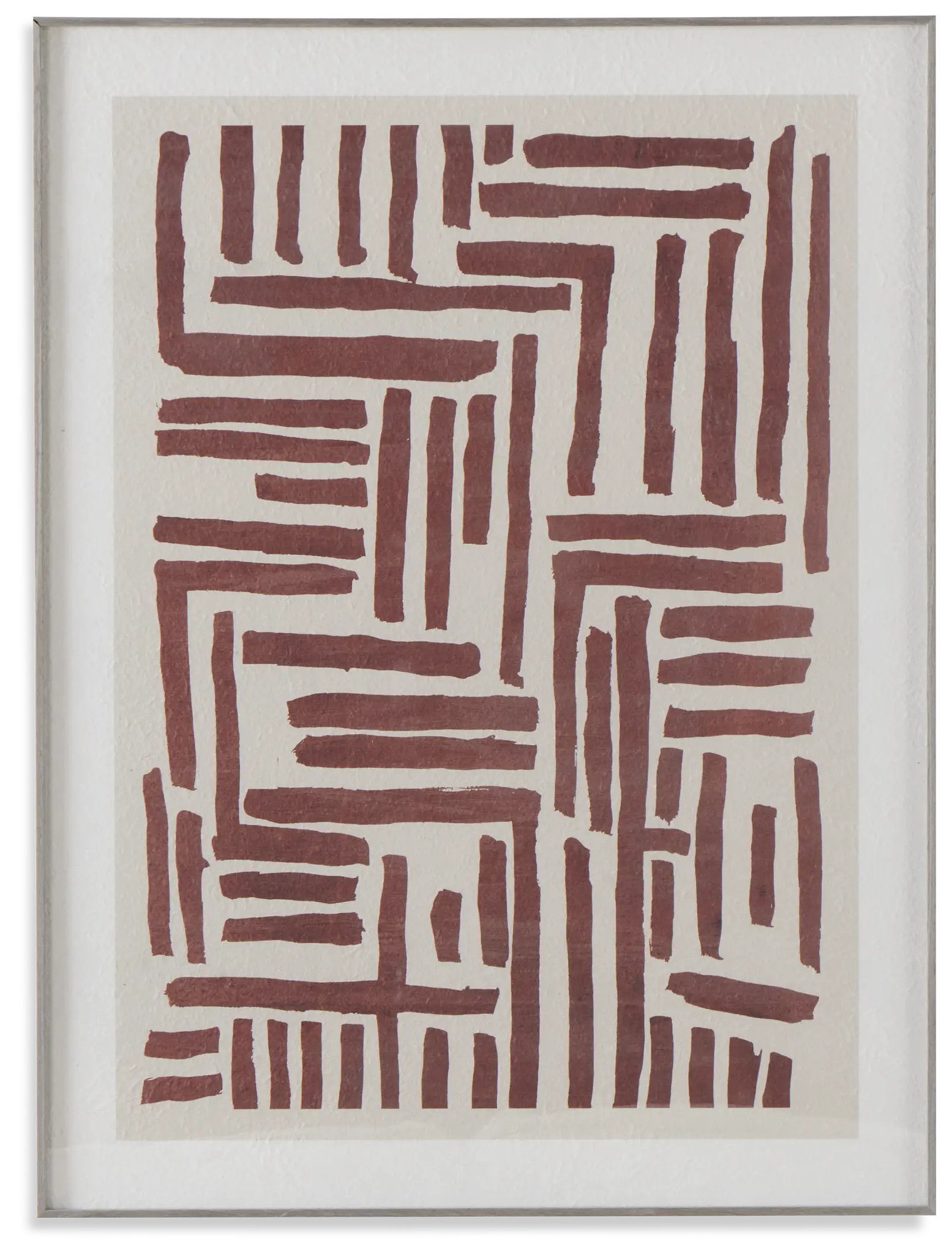 Lines Brown Wall Art Lines Brown Wall Art