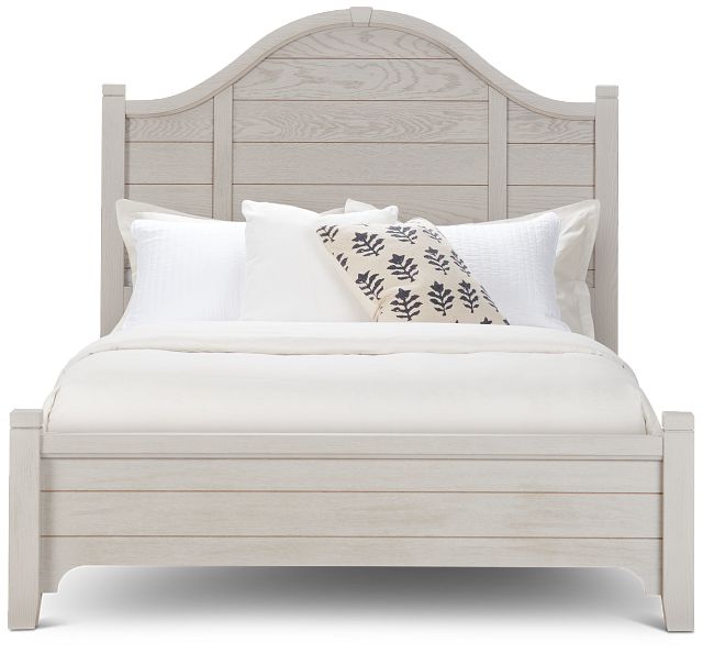 Bungalow Gray Arched Panel Bed