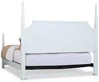 Carolina Light Blue Poster Bed