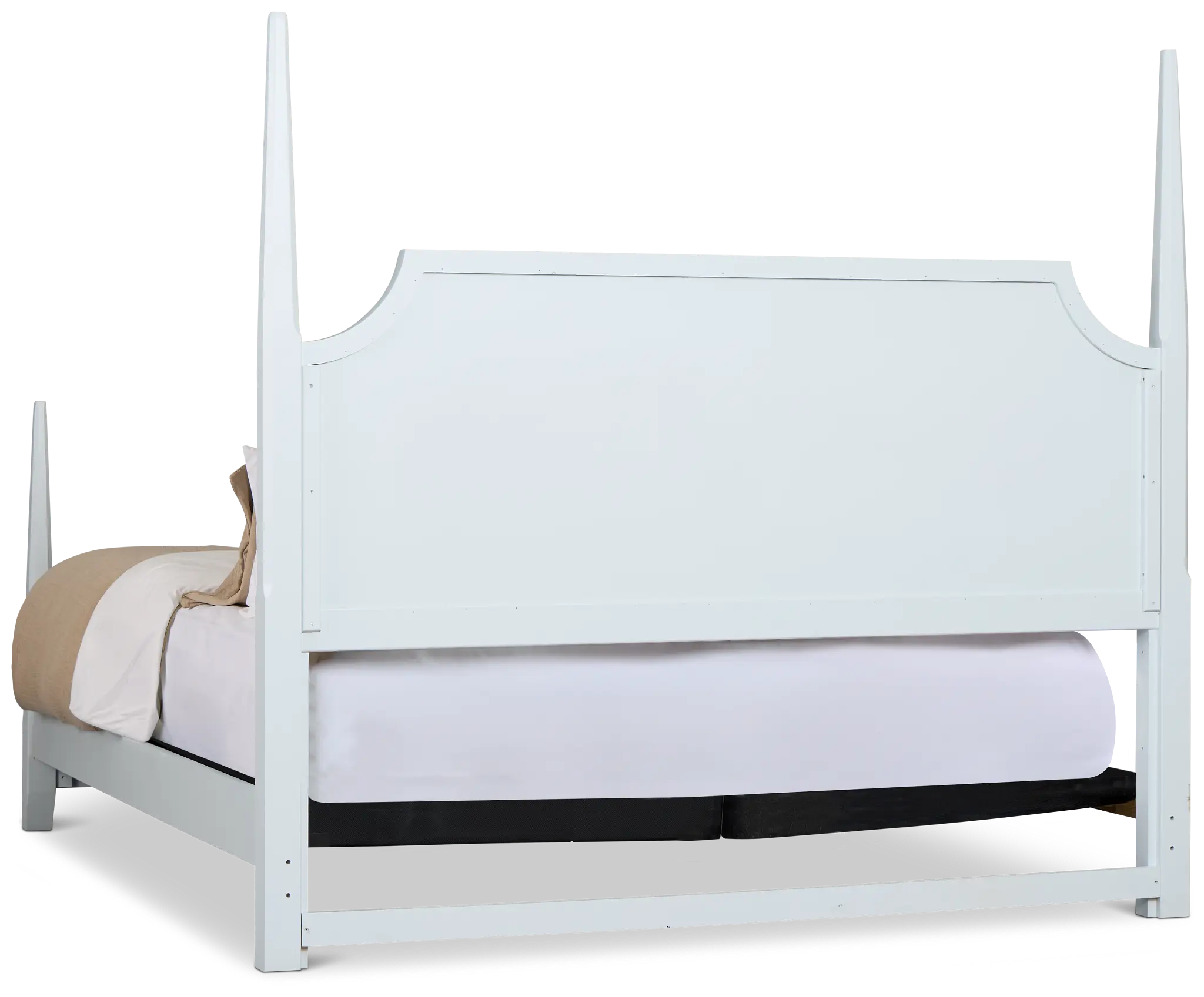 Carolina Light Blue Poster Bed Carolina Light Blue Poster Bed