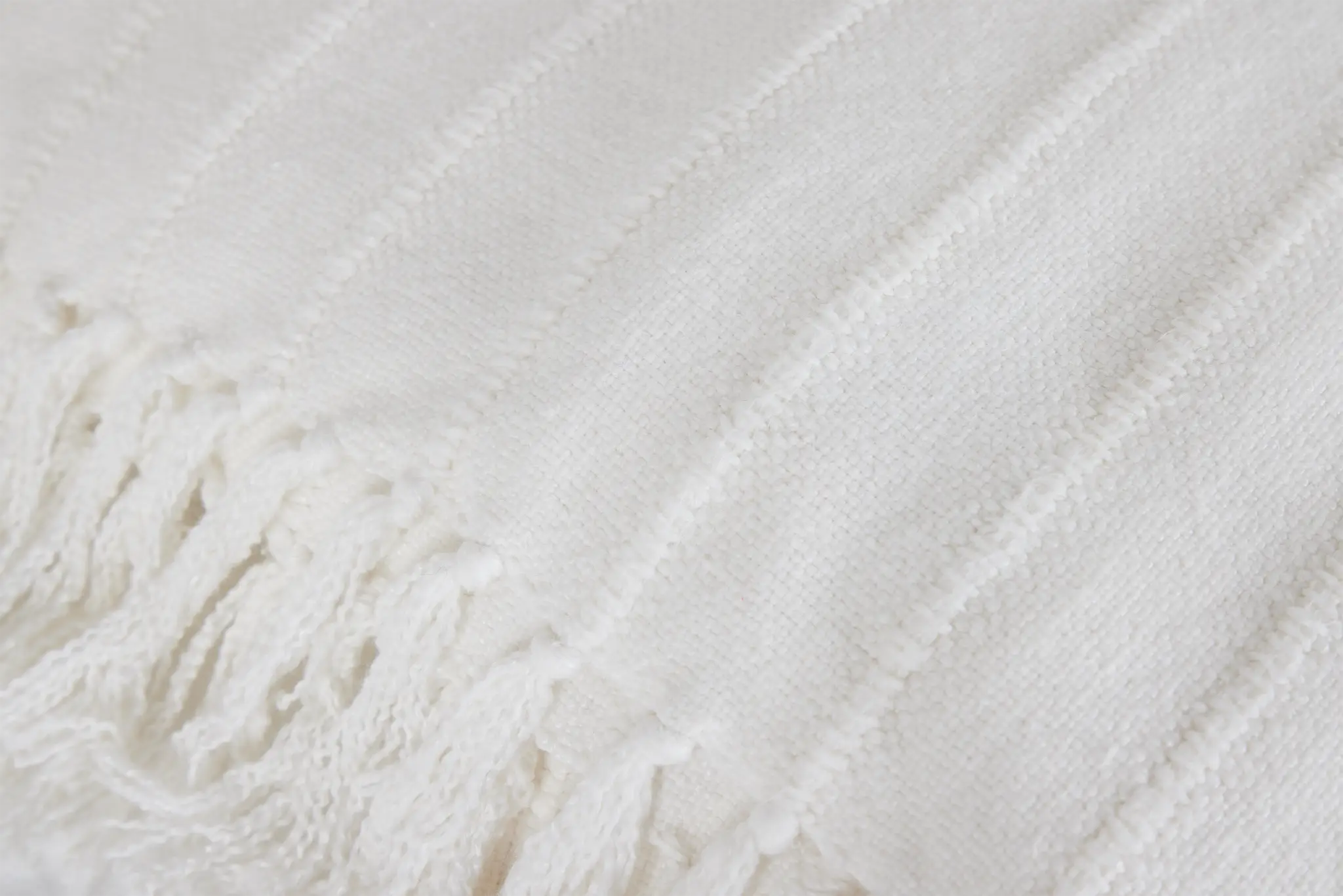 Ames White Throw Ames White Throw
