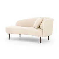 Four Hands Lali Light Beige Right Accent Chaise