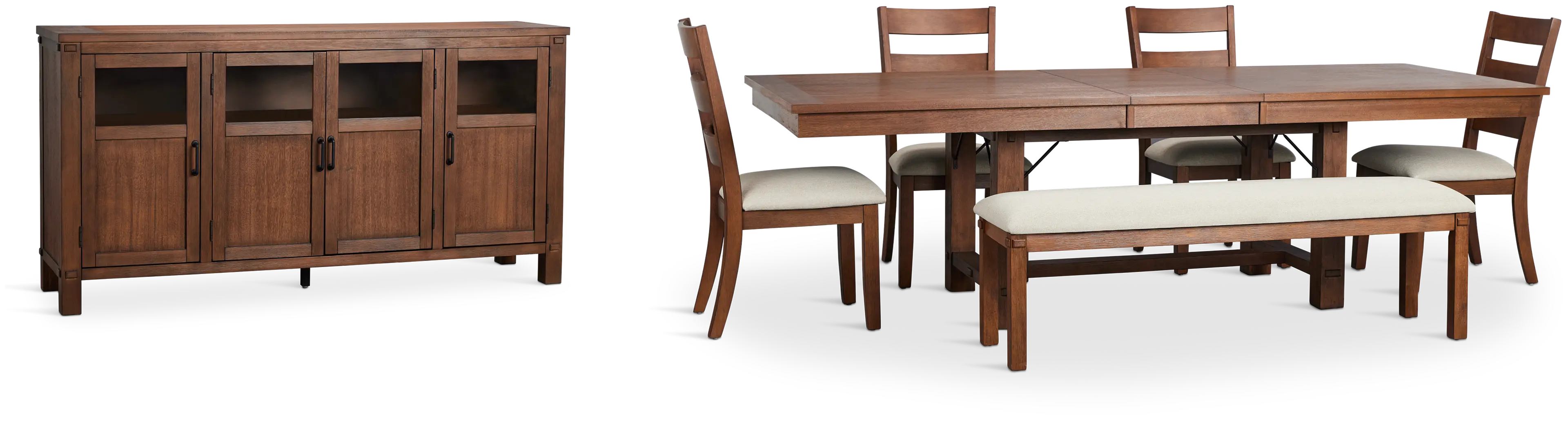 Park City Dark Tone Rect Dining Room Park City Dark Tone Rect Dining Room