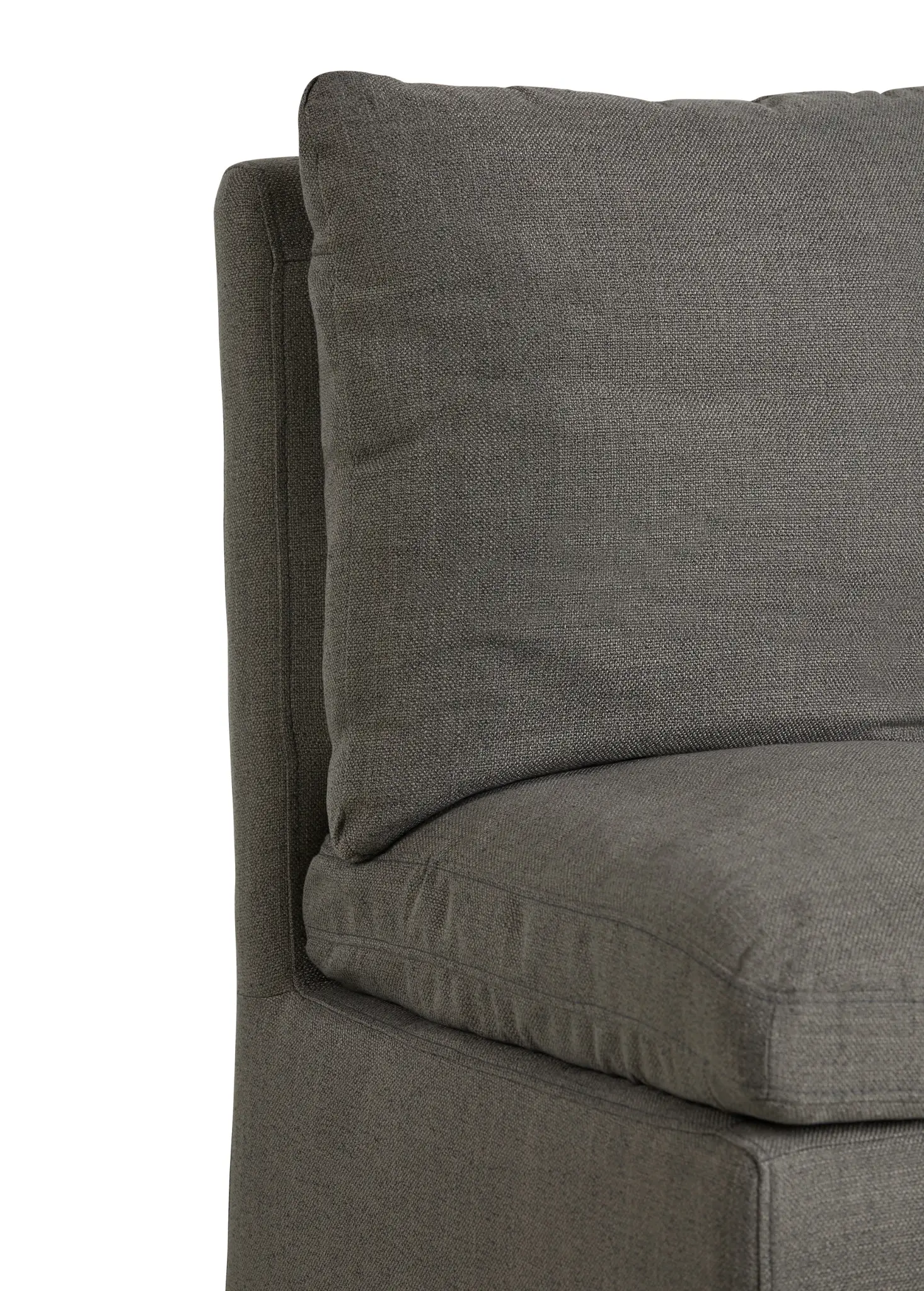Auden Dark Gray Castored Upholstered Side Chair Auden Dark Gray Castored Upholstered Side Chair
