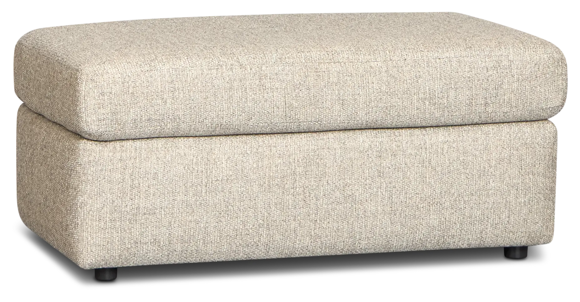 Maxwell Dark Gray Fabric Cocktail Ottoman Maxwell Dark Gray Fabric Cocktail Ottoman