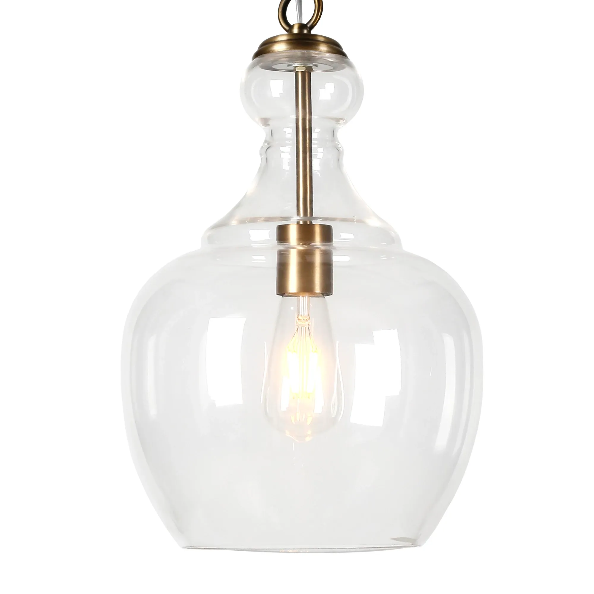 Aurlia Gold Glass Pendant