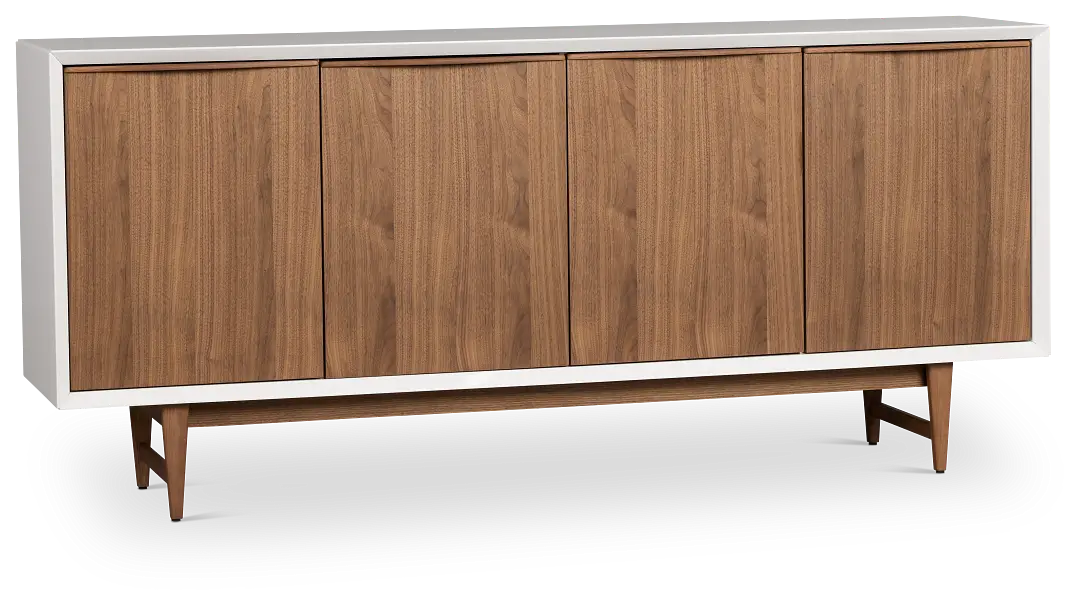 Flynn White Credenza Flynn White Credenza