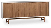Flynn White Credenza
