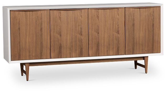 Flynn White Credenza