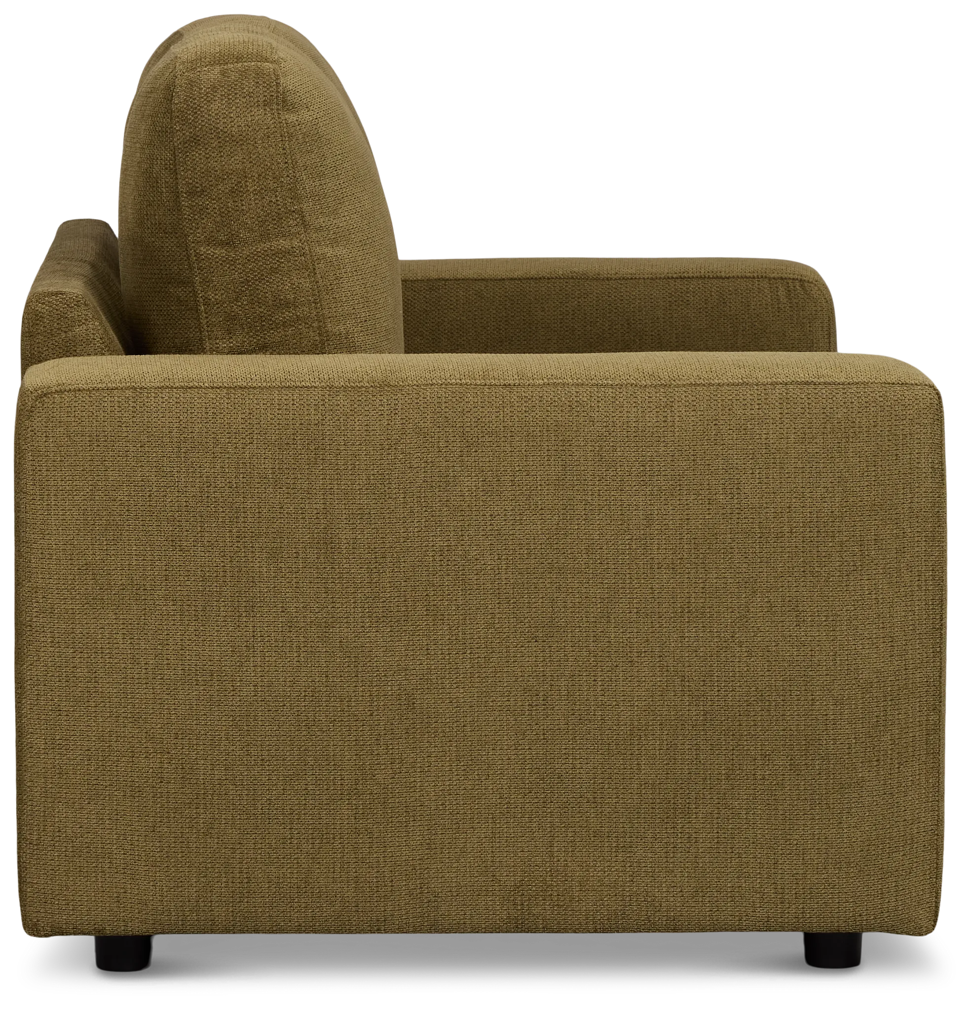 Carmen Green Fabric Loveseat