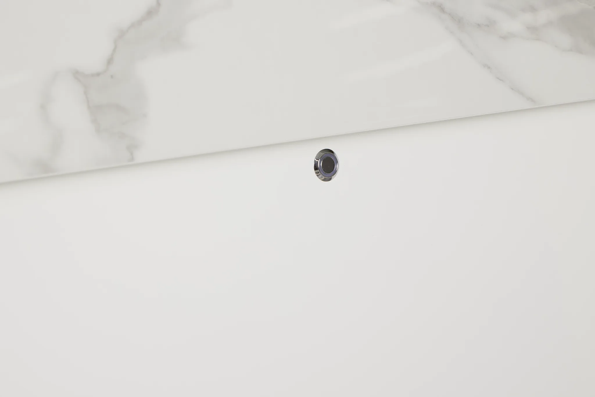 Modena White Platform Bed