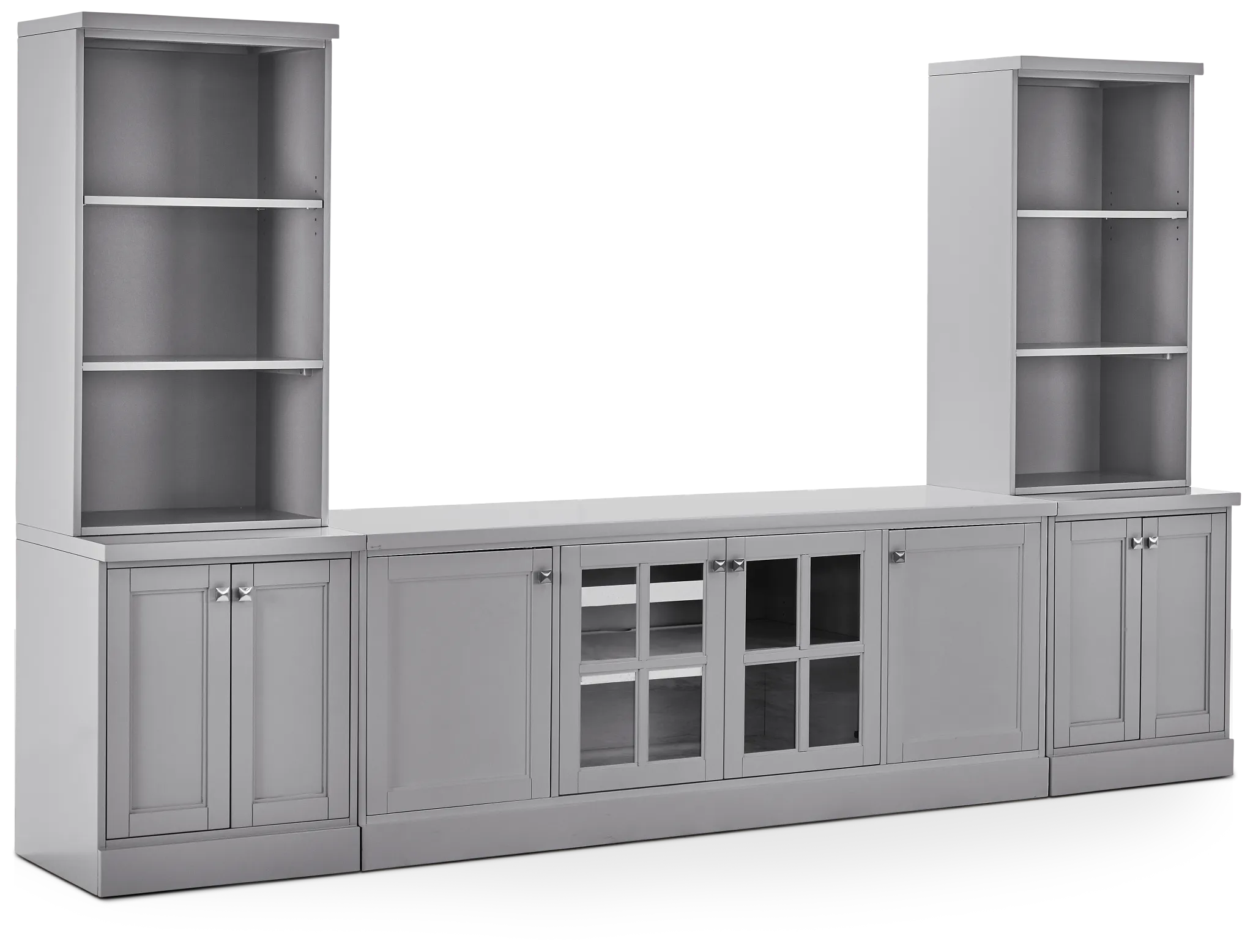 Newport Gray Medium Entertainment Wall