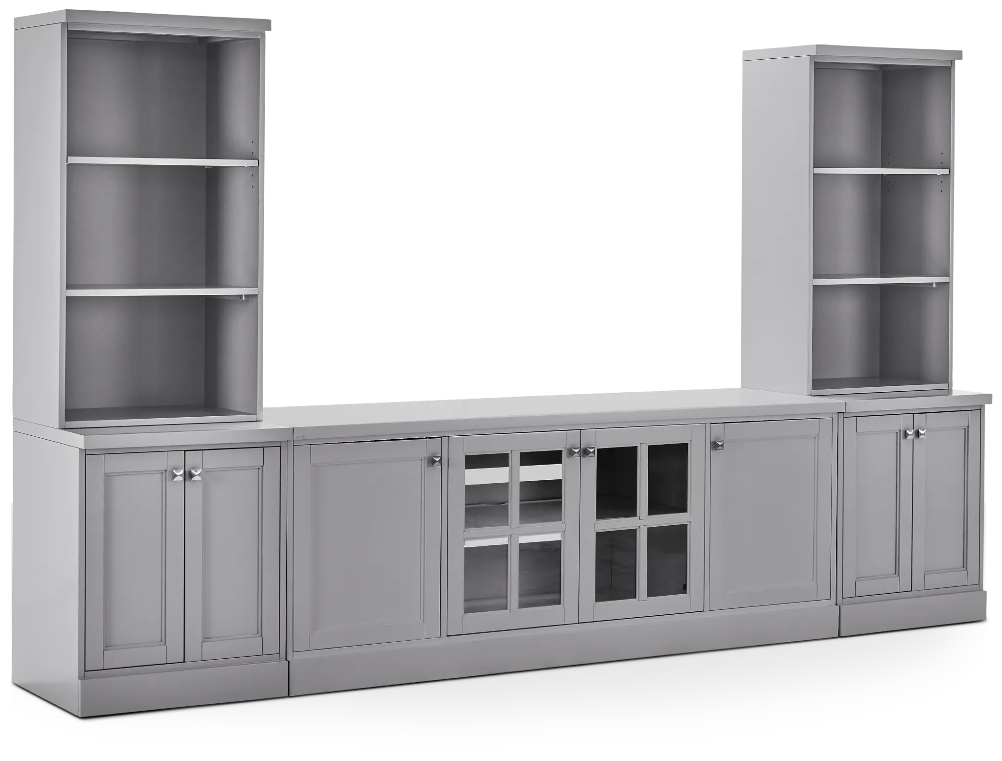 Newport Gray Medium Entertainment Wall Newport Gray Medium Entertainment Wall