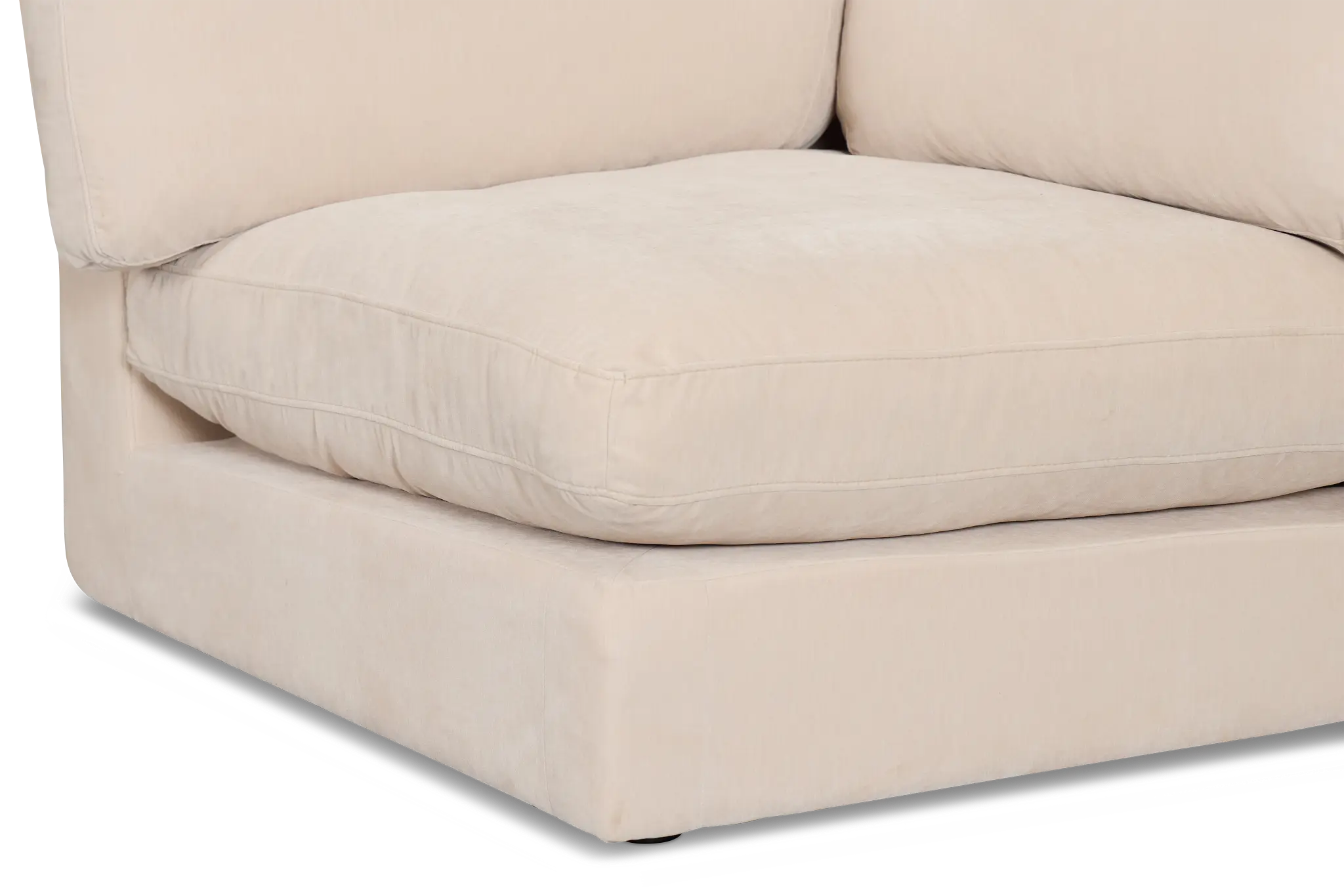 Jules Ivory Velvet Wedge Jules Ivory Velvet Wedge