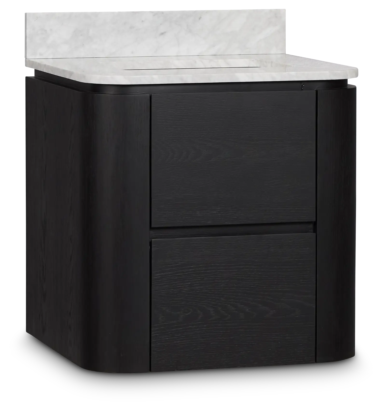 Nomad Black 24" Floating Bathroom Vanity Nomad Black 24" Floating Bathroom Vanity