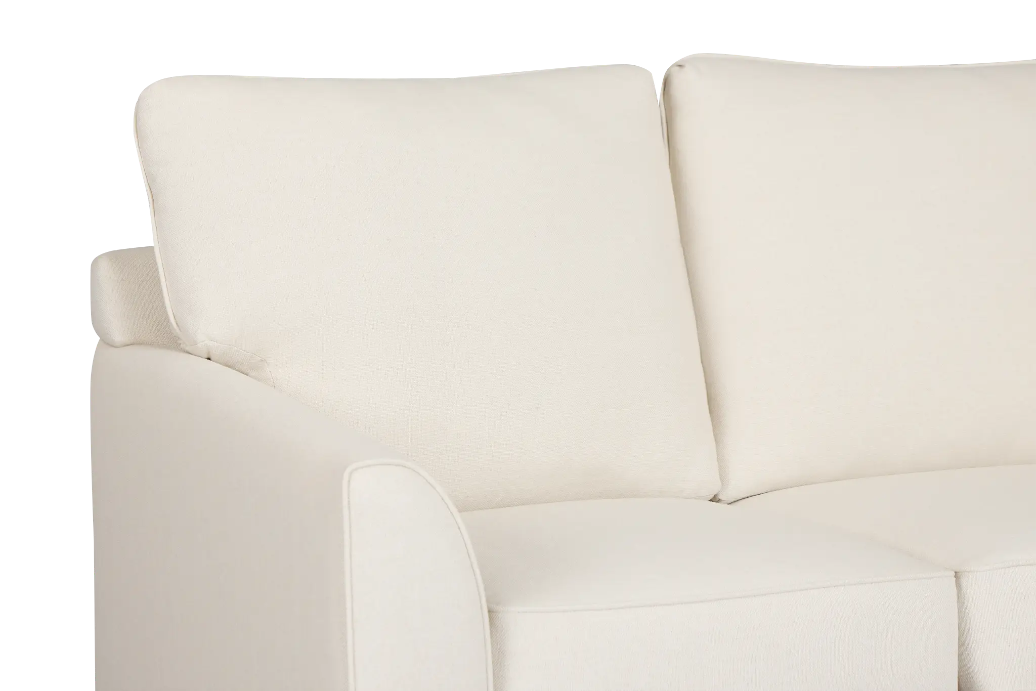 Tate Light Beige Fabric Loveseat Tate Light Beige Fabric Loveseat