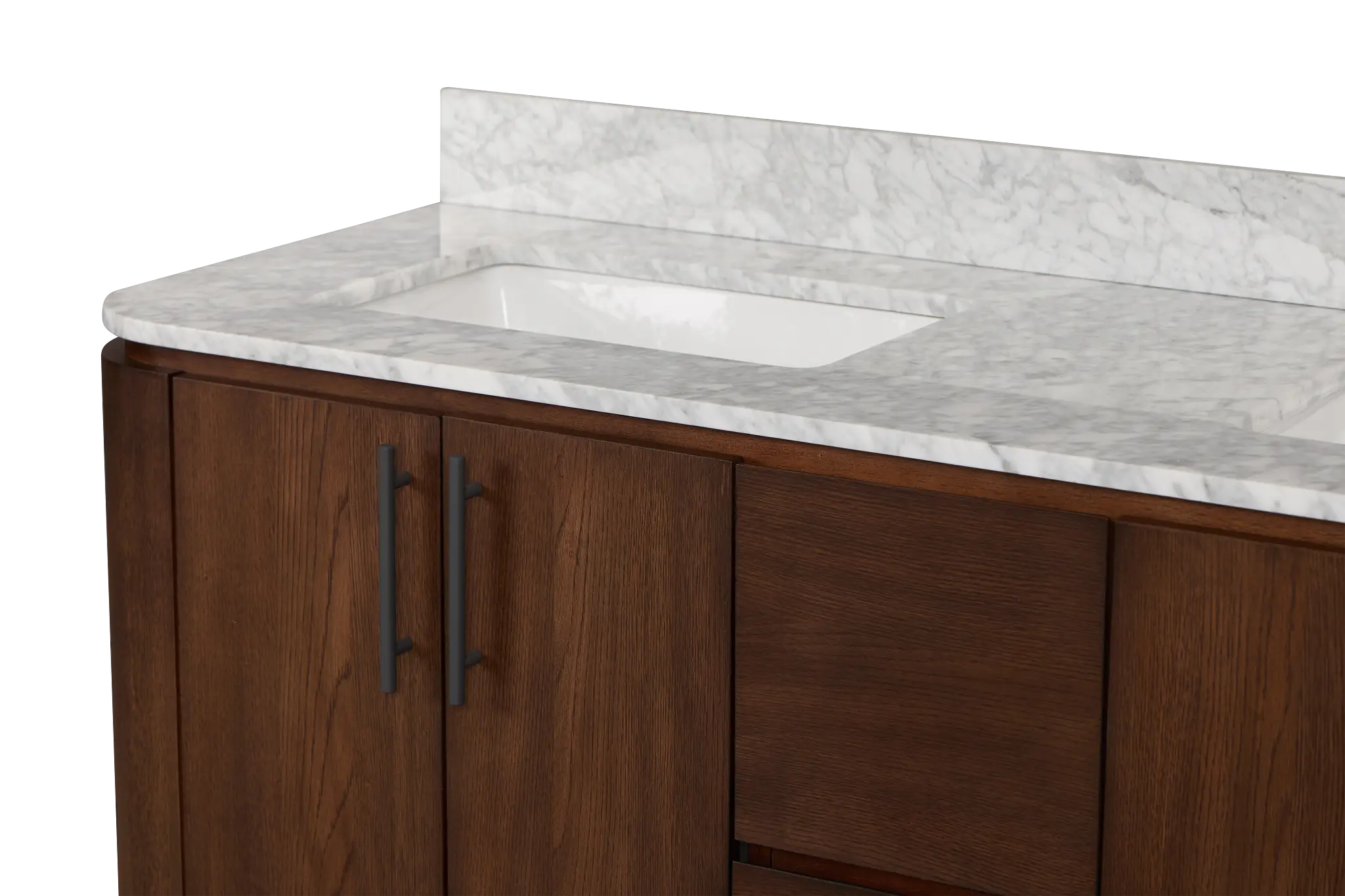 Nomad Mid Tone 60" Double Bathroom Vanity Nomad Mid Tone 60" Double Bathroom Vanity