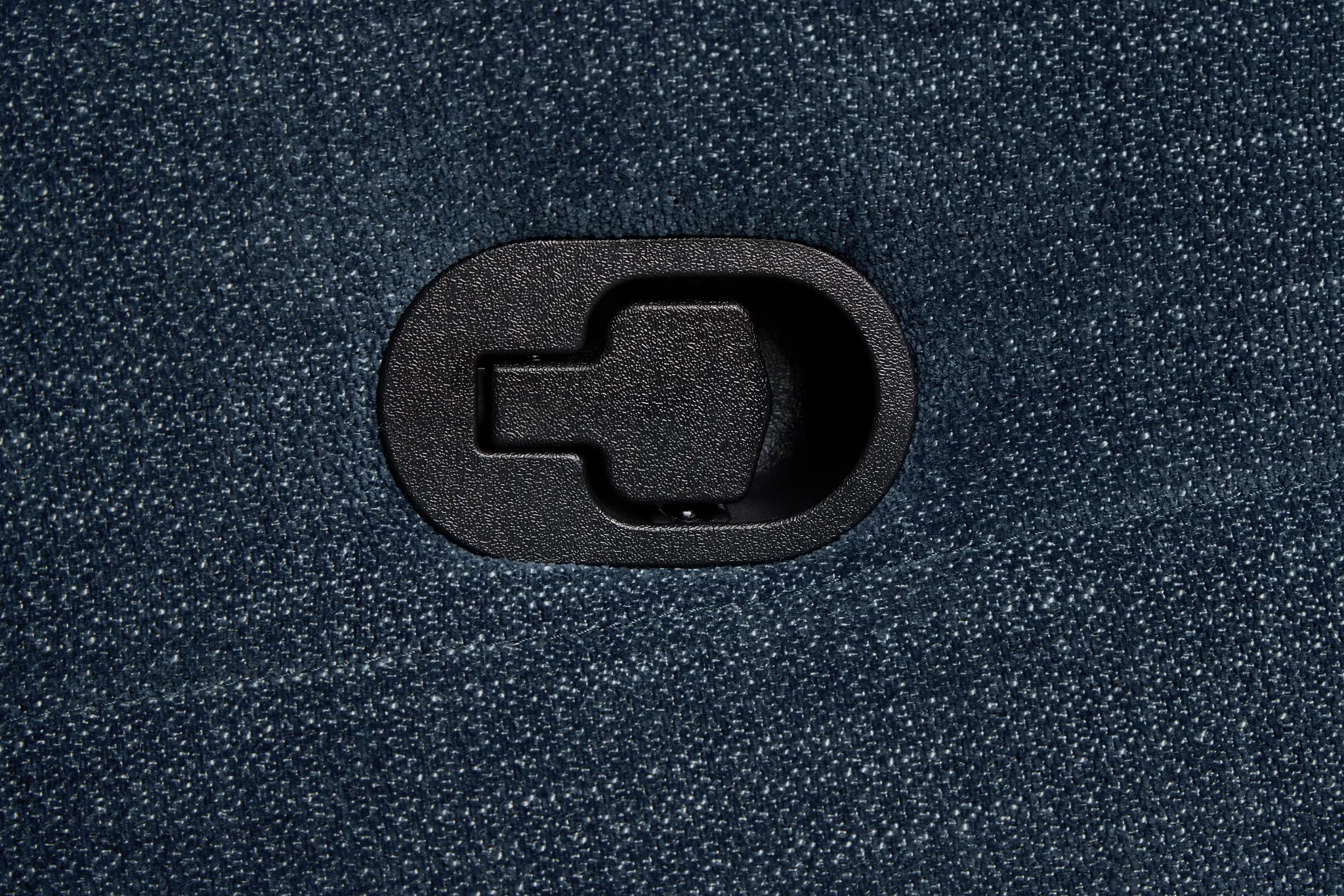 Rae Dark Blue Fabric Recliner