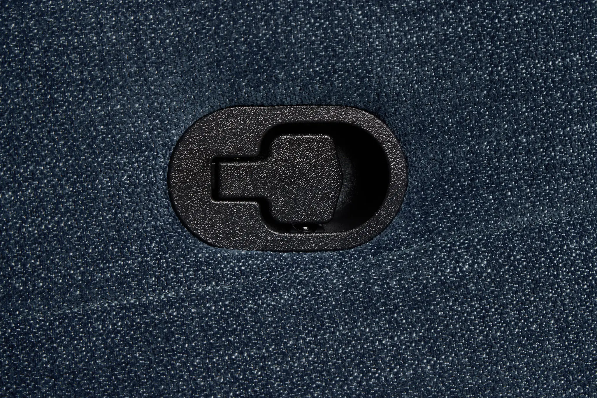 Rae Dark Blue Fabric Recliner Rae Dark Blue Fabric Recliner