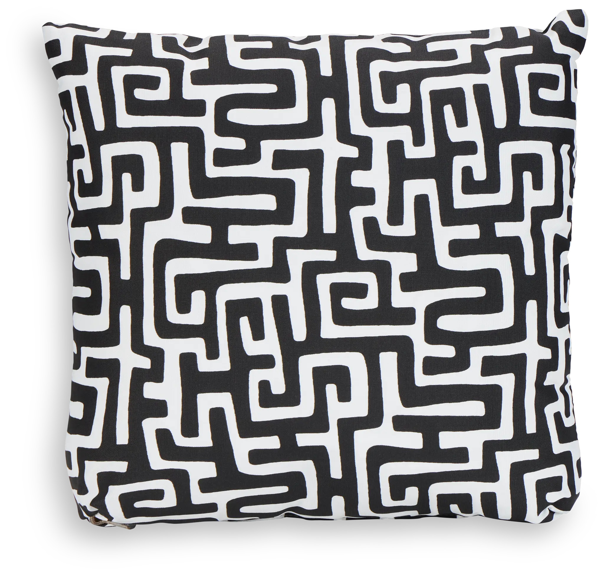 Enid Black 18" Indoor/outdoor Accent Pillow Enid Black 18" Indoor/outdoor Accent Pillow