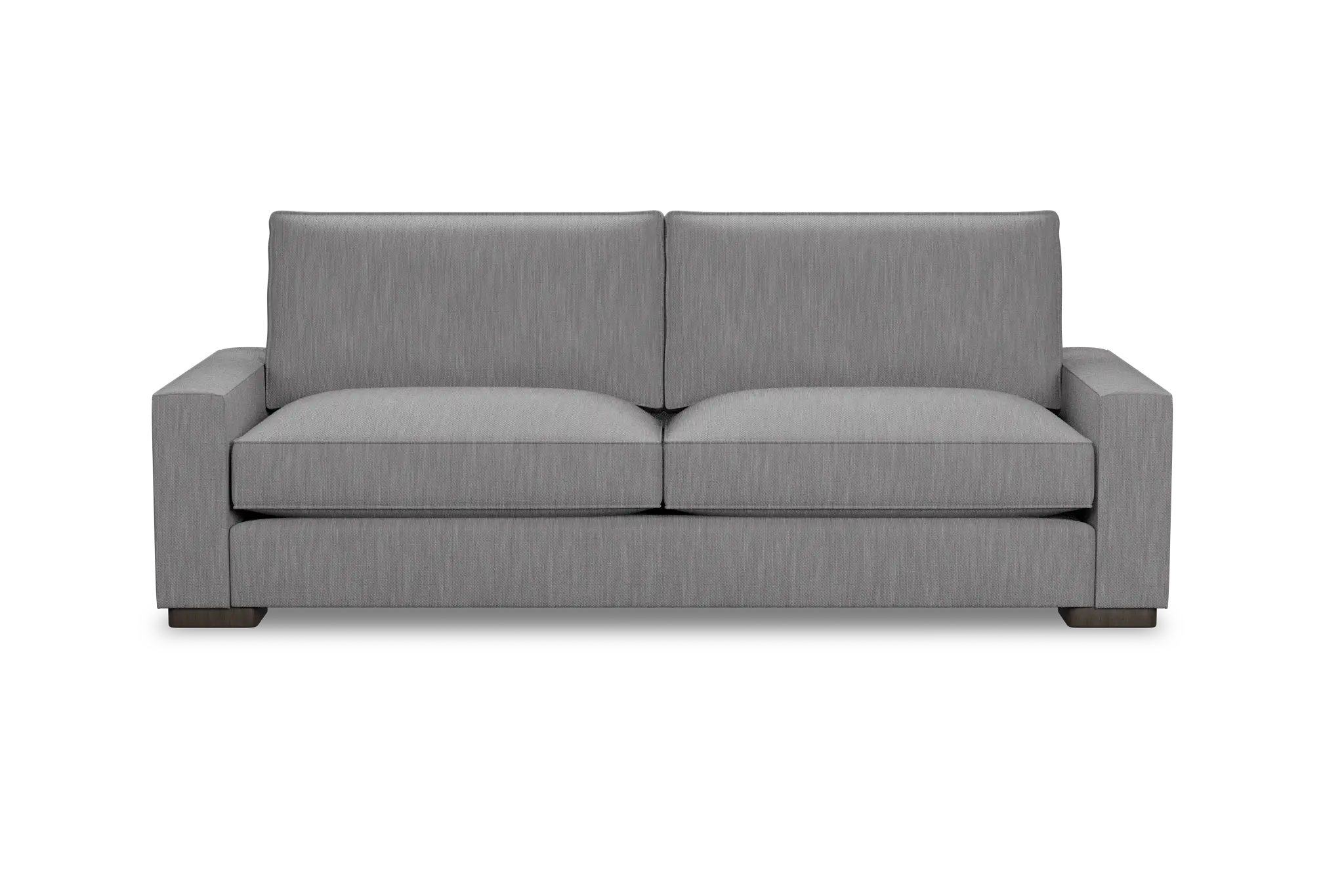 Edgewater Revenue Gray 96" Sofa W/ 2 Cushions Edgewater Revenue Gray 96" Sofa W/ 2 Cushions
