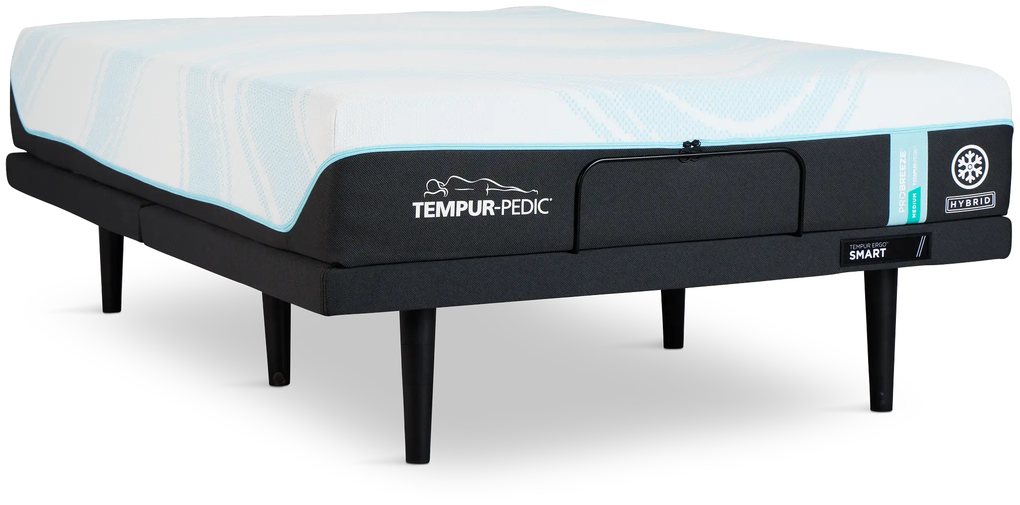 Tempur-pedic Tempur-probreeze Medium Ergo Smart Adjustable Mattress Set Tempur-pedic Tempur-probreeze Medium Ergo Smart Adjustable Mattress Set