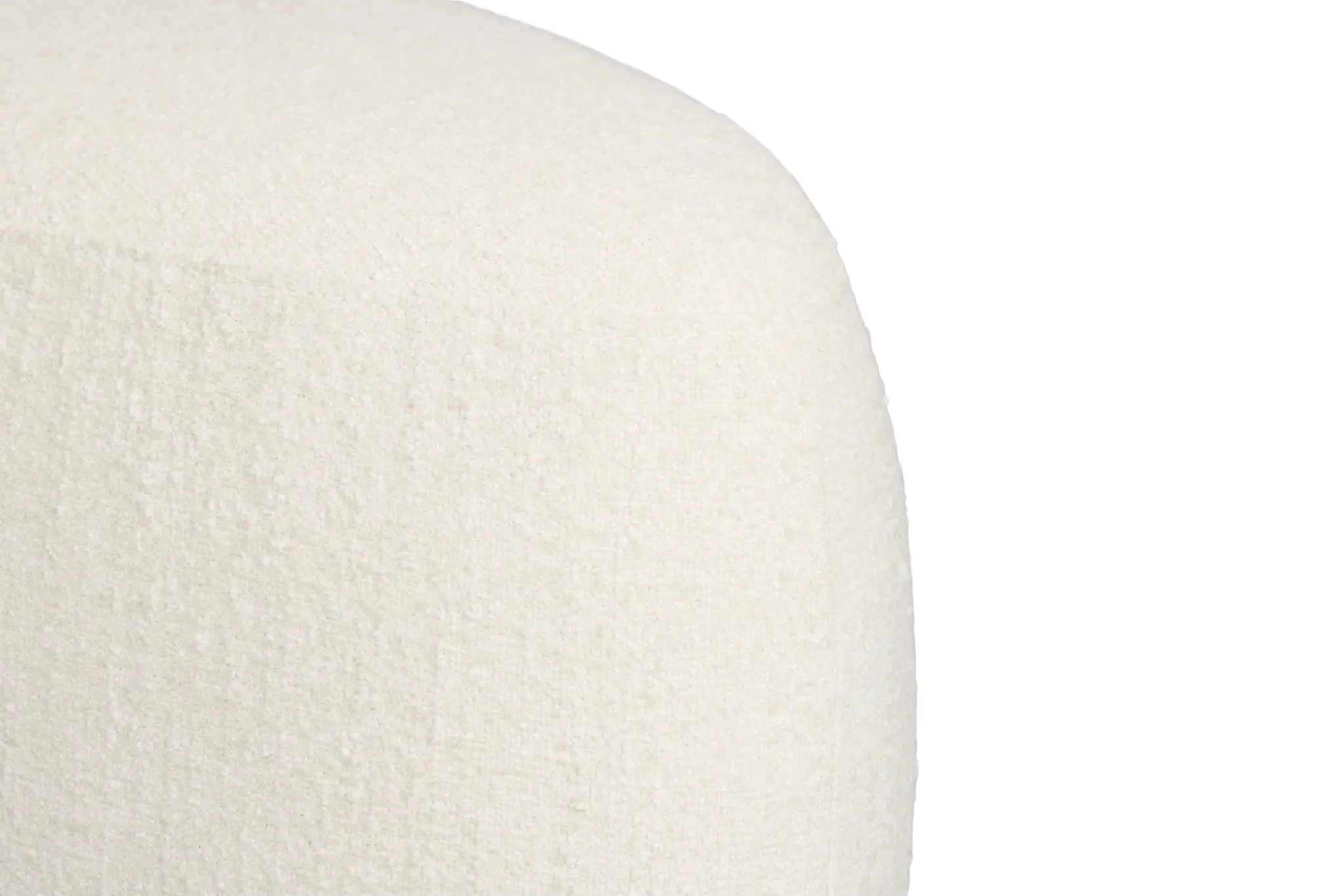 Jovi White Fabric Large Accent Ottoman Jovi White Fabric Large Accent Ottoman