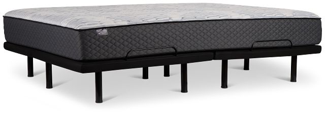Kevin Charles By Sealy Signature Extra Firm Plus Adjustable Mattress Set