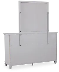 Cape Cod Gray Dresser & Mirror