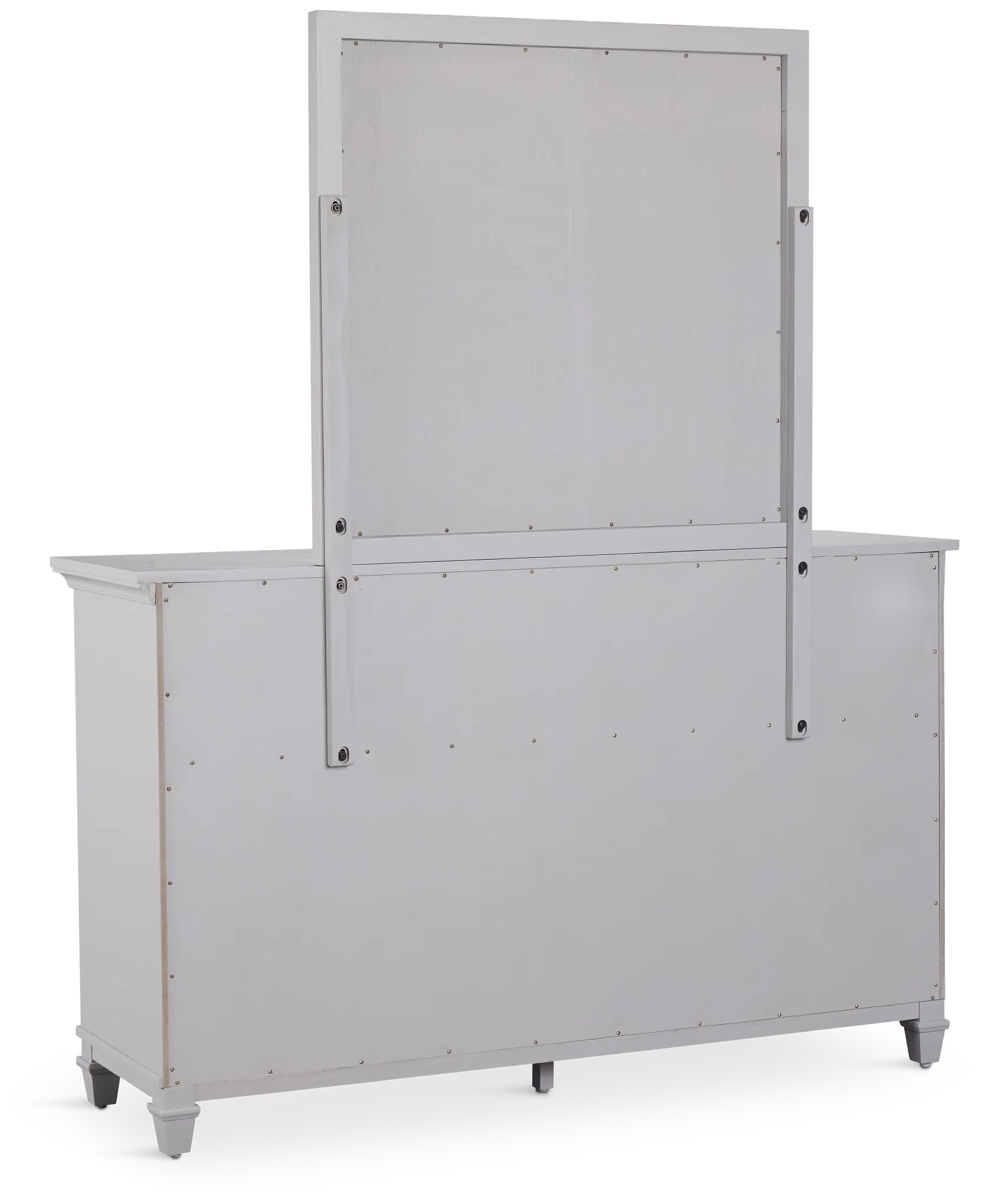 Cape Cod Gray Dresser & Mirror