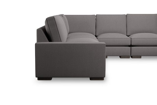 Edgewater Peyton Gray Large Two-arm Sectional