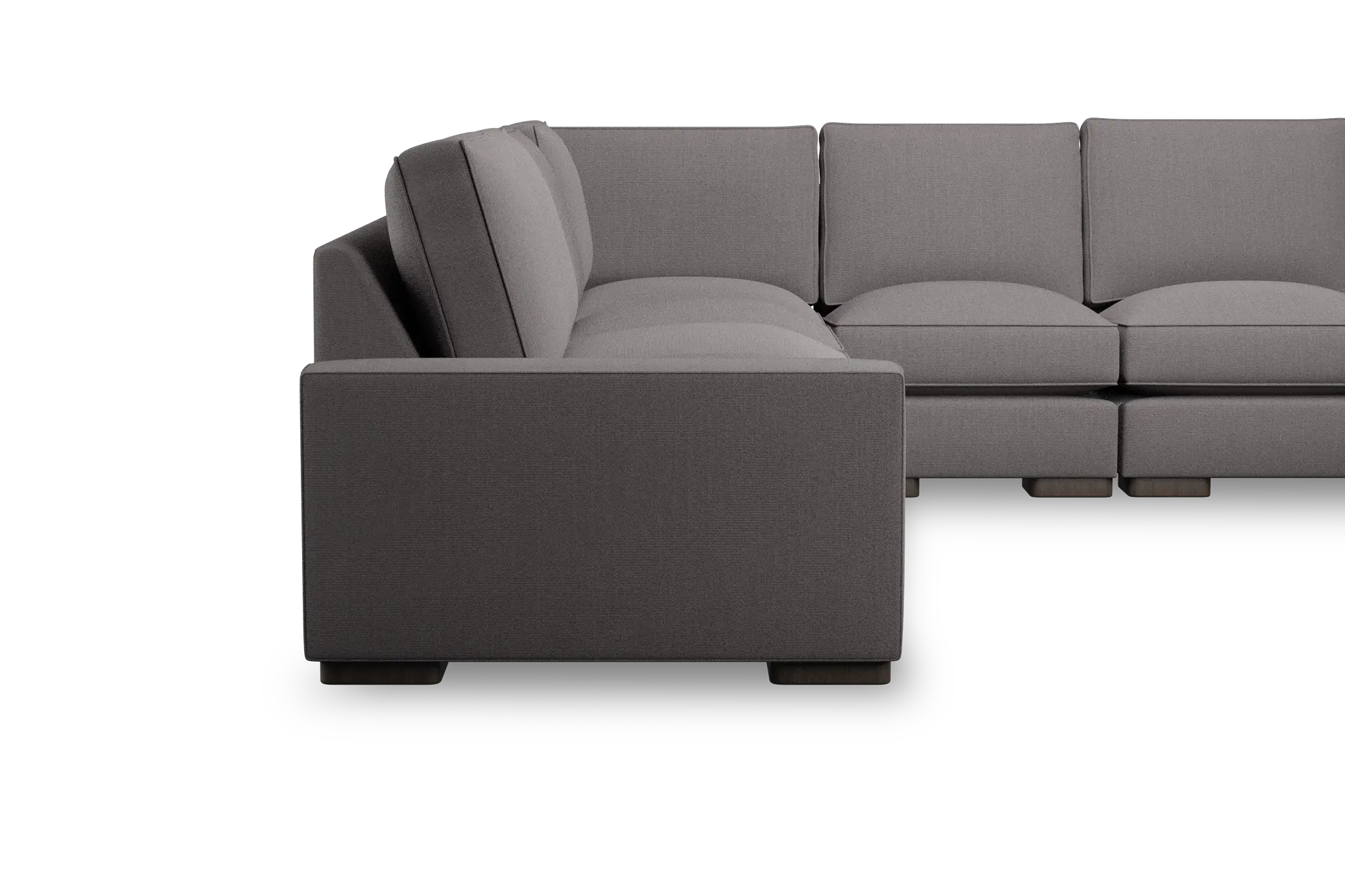 Edgewater Peyton Gray Large Two-arm Sectional Edgewater Peyton Gray Large Two-arm Sectional
