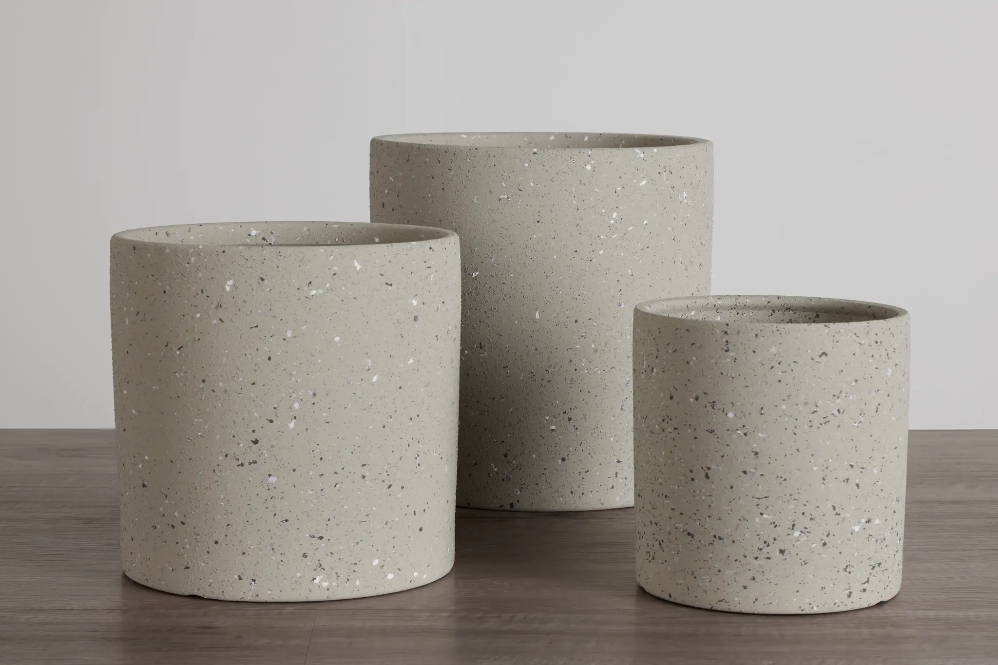 Diego Beige Set Of 3 Planter Diego Beige Set Of 3 Planter