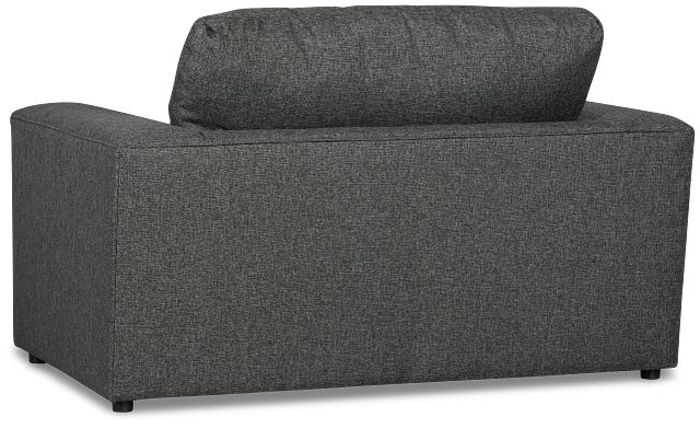 Brantley Dark Gray Fabric Oversized Chair